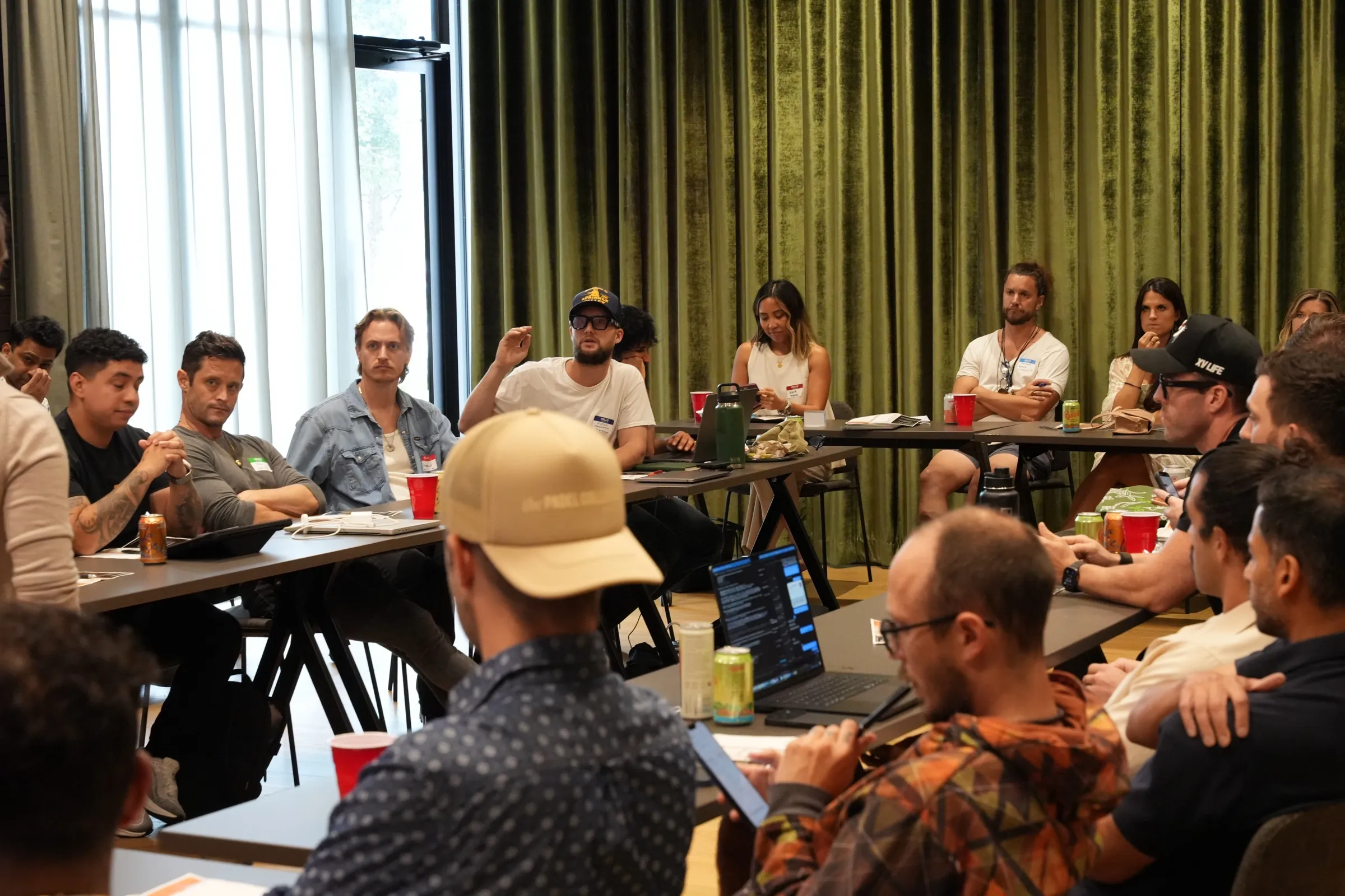 Agentic Society members building together in Austin, TX
